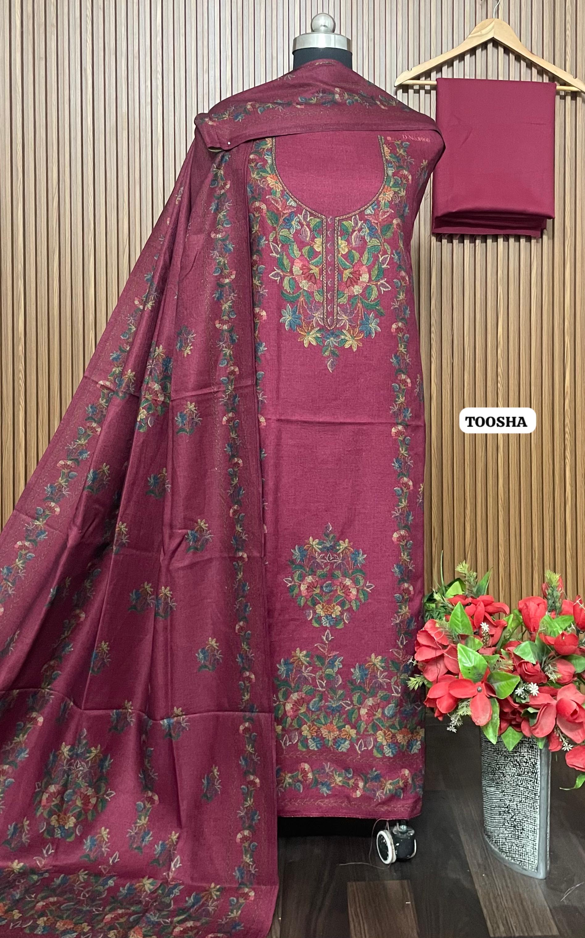 PASHMINA DESIGNER DIGITAL PRINT SUIT