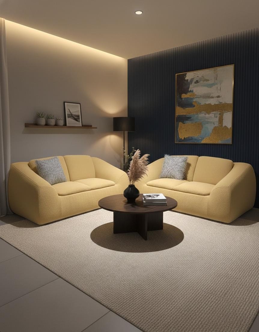 Sofa Model: TURBO YELLOW